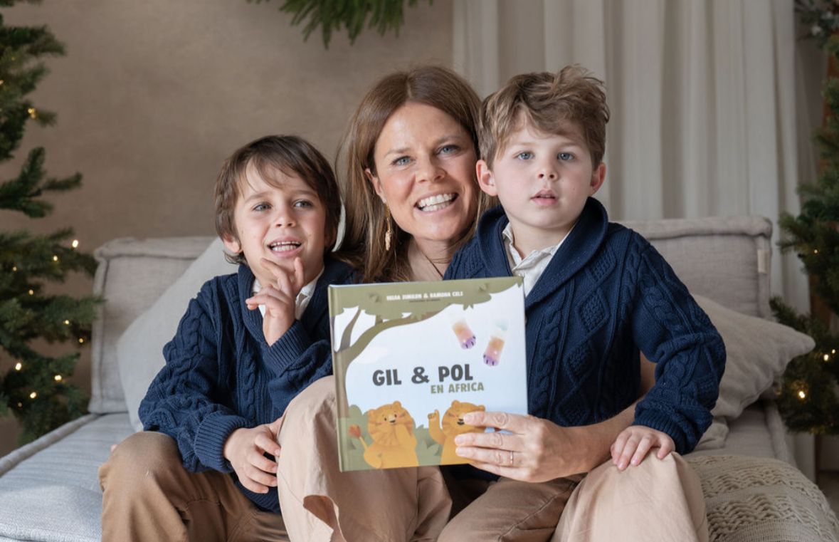 Helga with her sons Gil and Pol